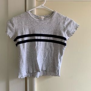 Cropped John Galt (Brandy Melville) Tee